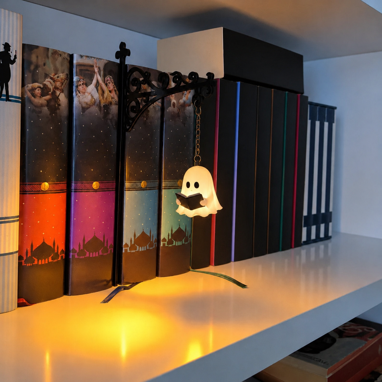 👻Ghost Bookshelf Lantern