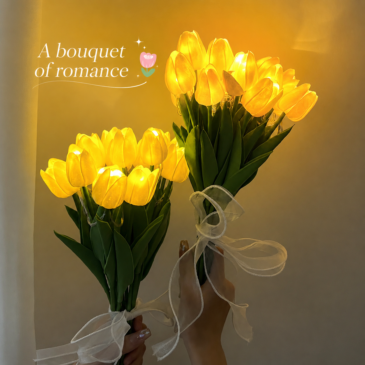 ✨🌷 Today Only! 60% OFF – Radiant Romantic Tulip Light That Glows Forever 💡
