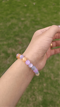 📿Sofia Dopamine Rainbow Beaded Choker Necklace-UV Reactive Waterproof Stainless Steel Stackable Summer Jewelry