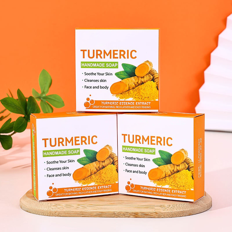 🔥Last Day Promotion 49% OFF-Turmeric & Kojic Acid Brightening Soap