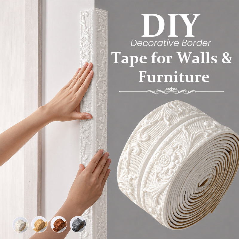 🏡Flexible Peel & Stick Decorative Trim – Wall, Ceiling & Cabinet Molding