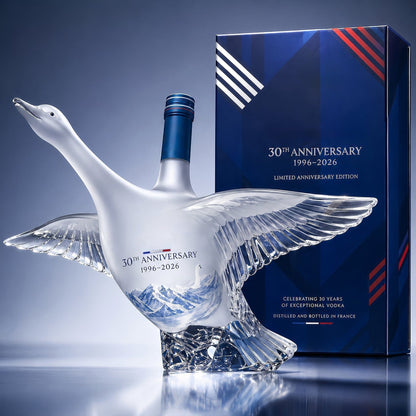 Grey Goose 30th Anniversary 3D Sculpted Vodka Bottle🪿