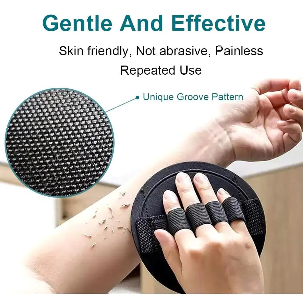 Soft Rubber Shower Scrubber for Efficient Cleansing Body🚿