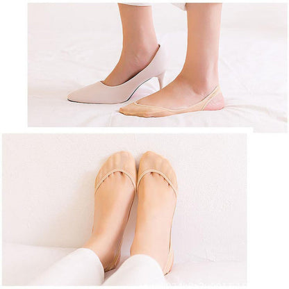 Anti-Slip Invisible Socks – Cushioned Sole & Stays in place
