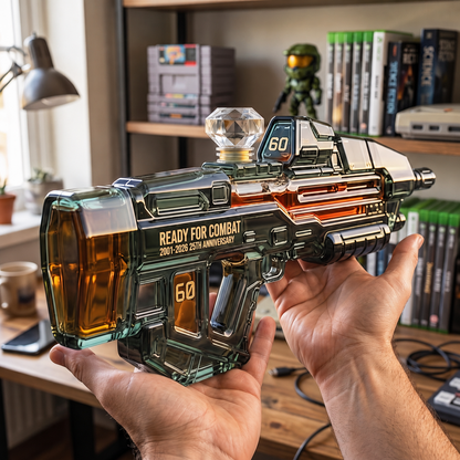 25th Anniversary Limited Whisky Bottle 2001–2026 – Sci-Fi Collector Edition