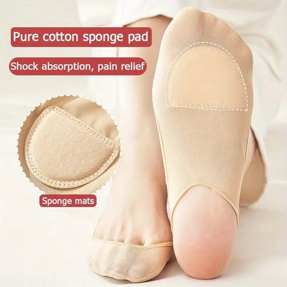 Anti-Slip Invisible Socks – Cushioned Sole & Stays in place