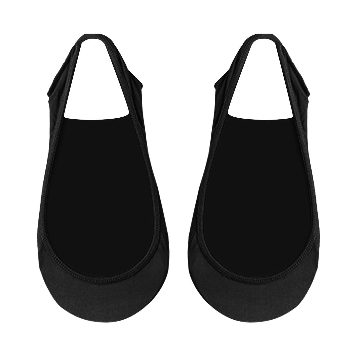 Anti-Slip Invisible Socks – Cushioned Sole & Stays in place