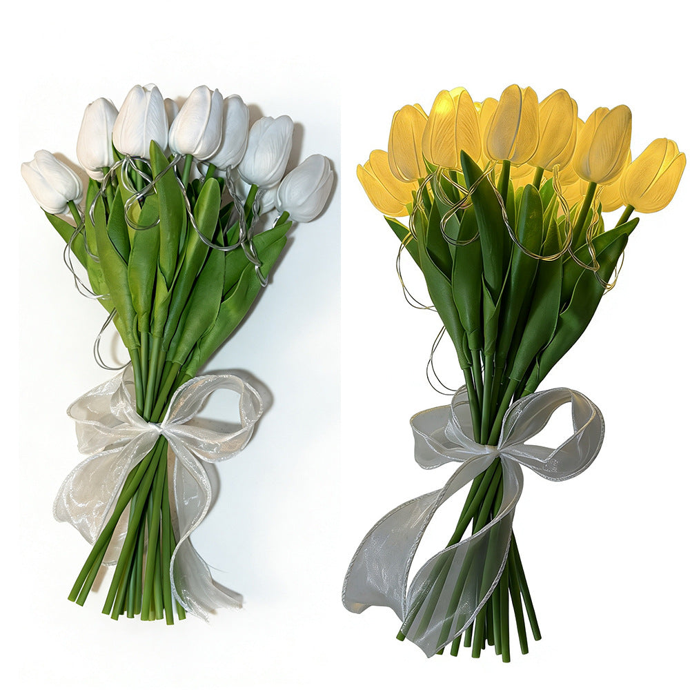 ✨🌷 Today Only! 60% OFF – Radiant Romantic Tulip Light That Glows Forever 💡