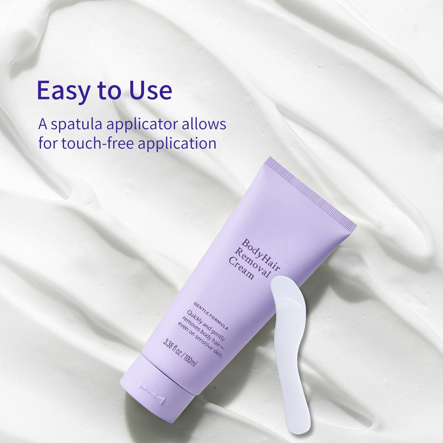 💜Buy 1 Get 1 FREE – Gentle & Painless Hair Removal Cream for Face & Body