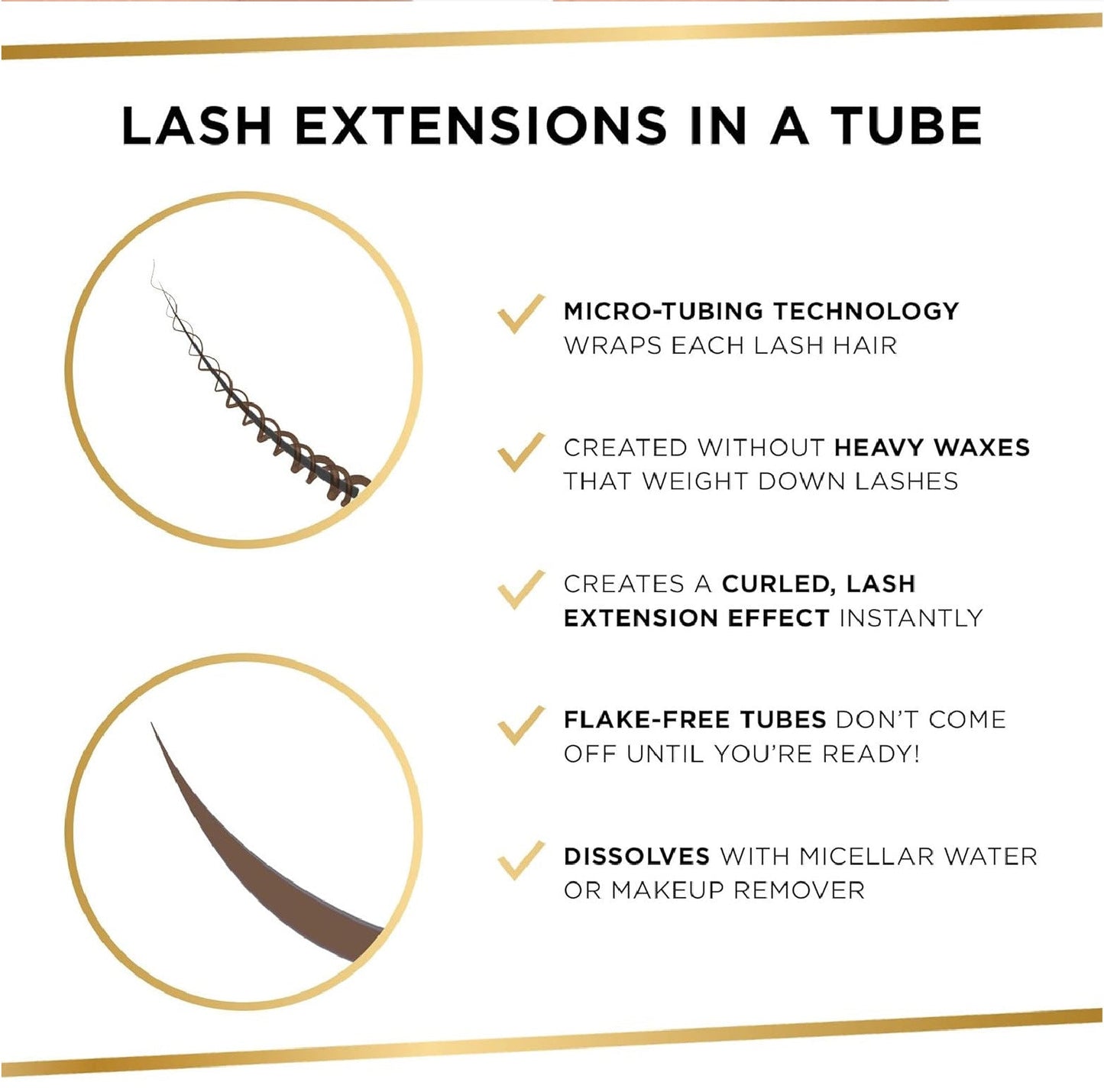 🔥 BOGO FREE Today‼️ Waterproof Lash Extension Mascara – Smudge-Proof All Day 💖