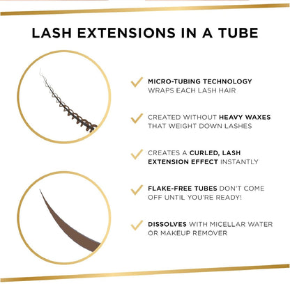 🔥 BOGO FREE Today‼️ Waterproof Lash Extension Mascara – Smudge-Proof All Day 💖