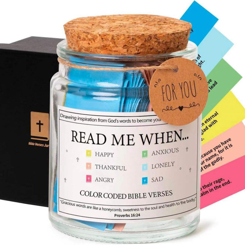 ✝️ A Verse for Every Day ✨ 90 Day Bible Verse Jar | Faith, Peace & Encouragement | 60% OFF 💛
