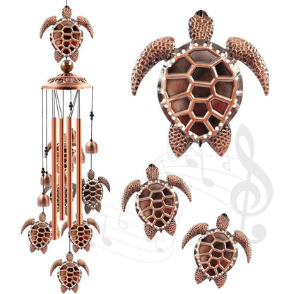 🎁 Pure Hand-made Copper Wind Chimes