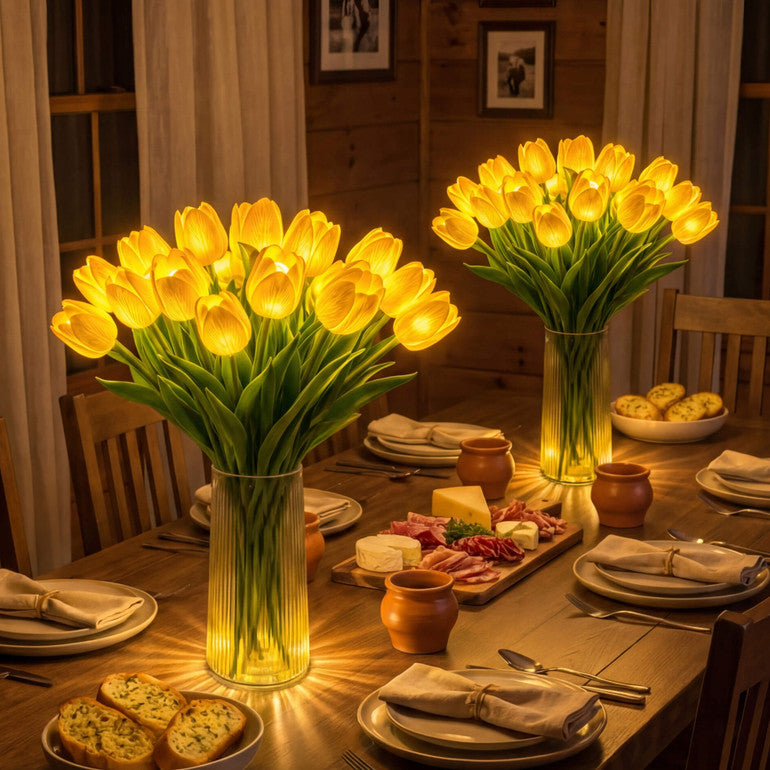 🌷 Last Day! 60% OFF – Radiant Romantic Tulip Light ✨💡