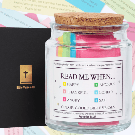 ✝️ A Verse for Every Day ✨ 90 Day Bible Verse Jar | Faith, Peace & Encouragement | 60% OFF 💛
