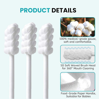 👦🍼Gentle & Effective Baby Tongue Cleaner Newborn Toothbrush