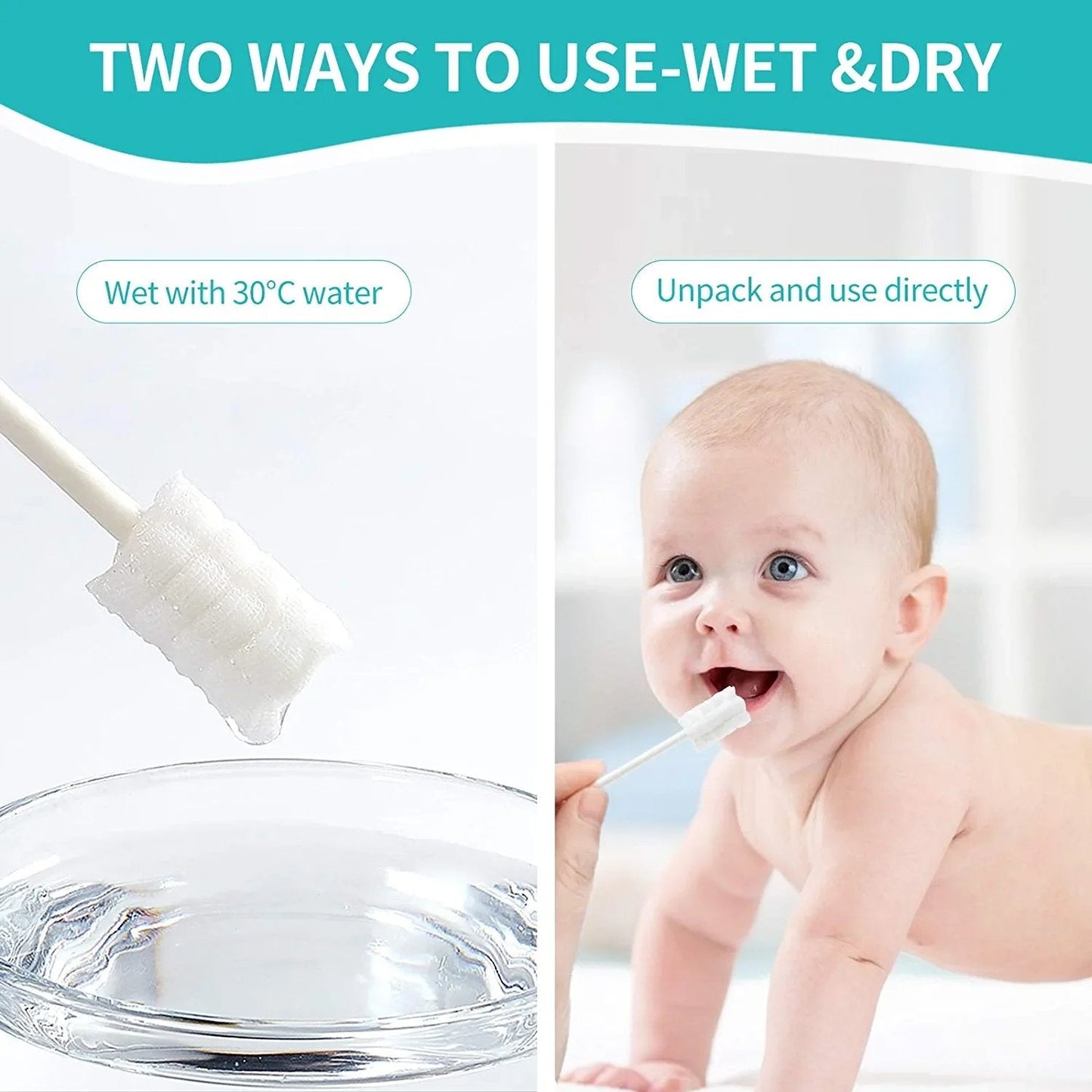 👦🍼Gentle & Effective Baby Tongue Cleaner Newborn Toothbrush