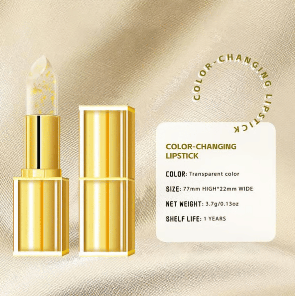 ? Experience Luxurious Lips - ✨Transferproof Color-Changing Lipstick?CrystalClear Color Alchemy ? Auto-Tints on Contact!