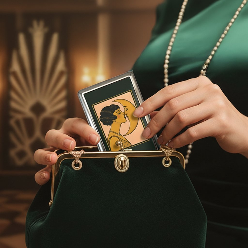 ✨LAST DAY – BUY 1 GET 1 FREE ✨ Vintage Art Deco Card & Cash Case ❤️