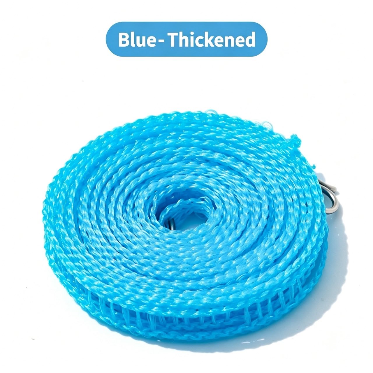 🔥Clothesline for Outside, Adjustable Clothes line,Windproof Clothesline with Hooks, Indoor and Outdoor Laundry and Drying Lines,Ideal Camping & Travel Essentials