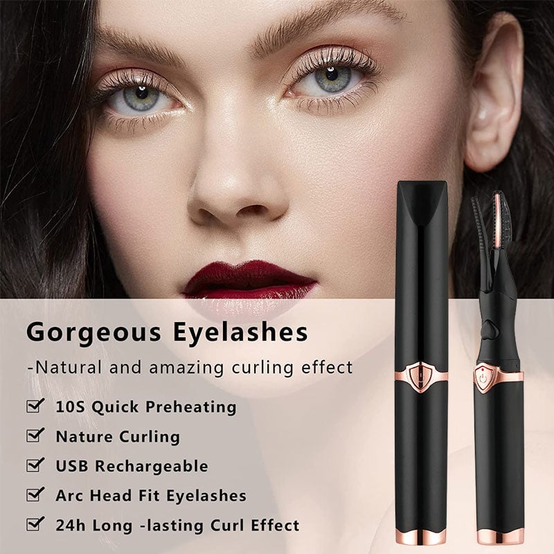 ?Electric Eyelash Curler for Instant Glam Blink & Dazzle! ️