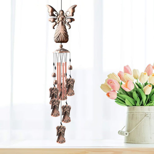 🎁 Pure Hand-made Copper Wind Chimes