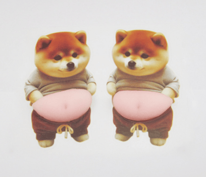 Chubby Shiba Inu Anti-Collision Sticker