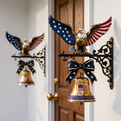 🔥🦅🇺🇸 Ring in the Semiquincentennial: 1776-2026 "Spirit of Liberty" Eagle Bell