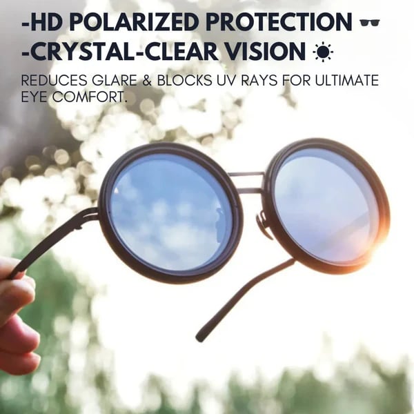 🔥 Limited-Time Deal – Adjustable Tint Polarized Round Sunglasses 🕶️