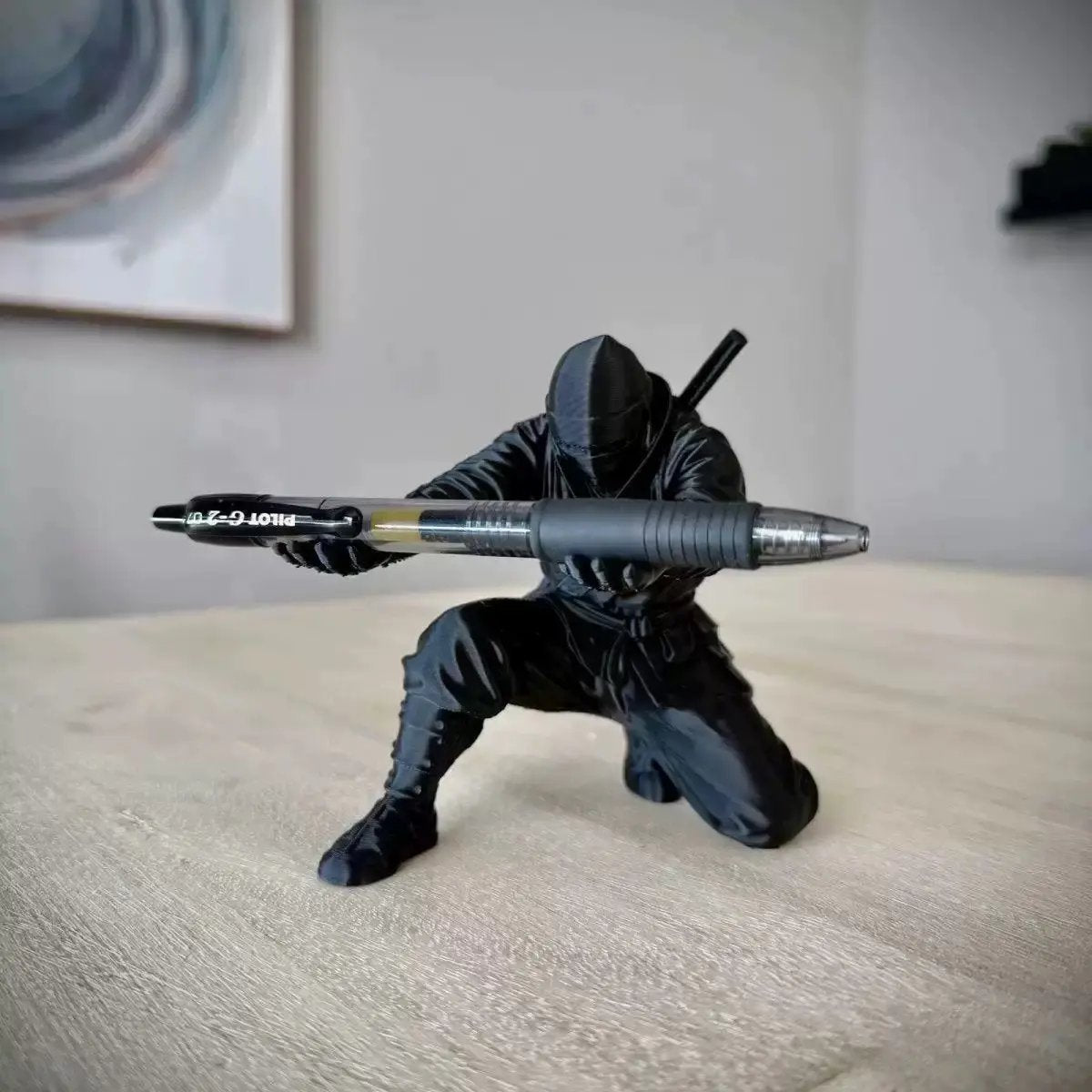 🔥Last Day Promotion! ⚔️3D Printed Samurai Pen Holder Desk Organizer