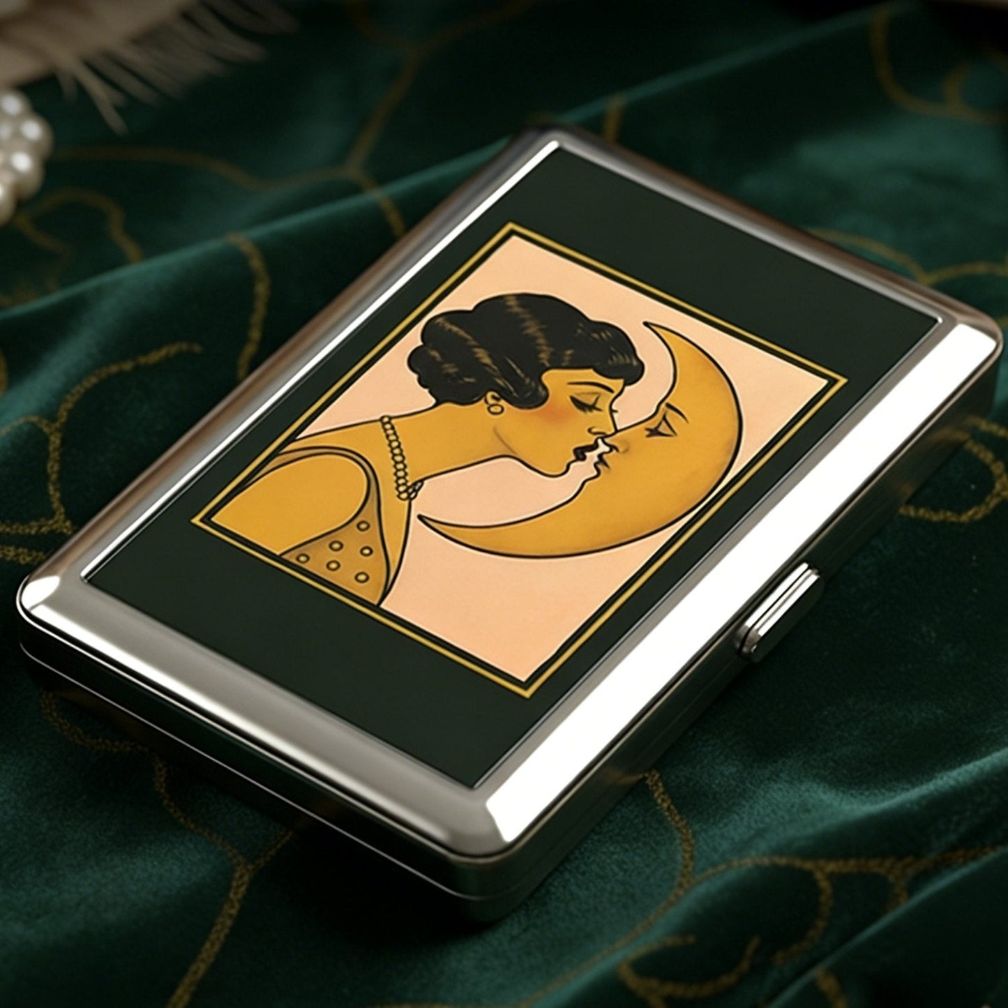 ✨LAST DAY – BUY 1 GET 1 FREE ✨ Vintage Art Deco Card & Cash Case ❤️