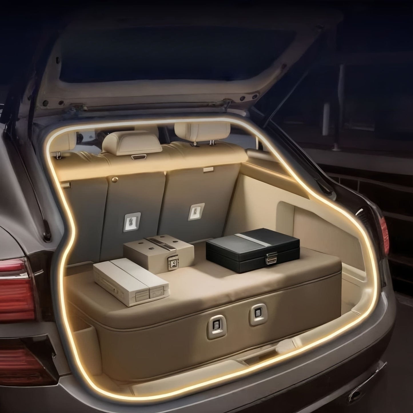 🚗 Car Trunk Light Strip