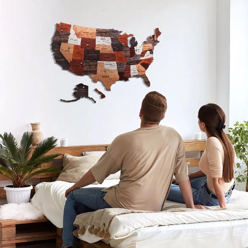 The United States  Map Puzzle Full Packed
