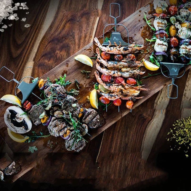 🔥49% OFF NOW - 3 Way Grill Skewers - GrillSavant