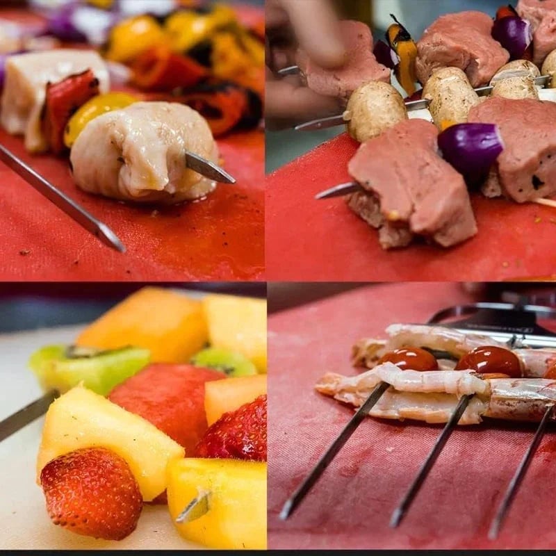 🔥49% OFF NOW - 3 Way Grill Skewers - GrillSavant