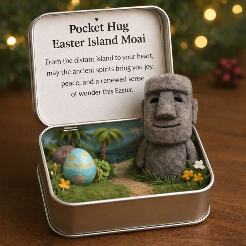 ✝️Easter Pocket Hug Box – Mini Comfort Gift for Spring & Faith🐣