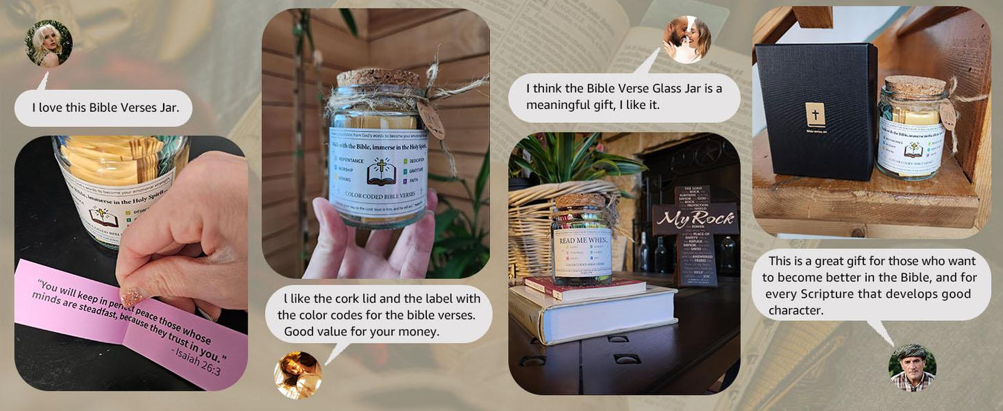 ✝️ A Verse for Every Day ✨ 90 Day Bible Verse Jar | Faith, Peace & Encouragement | 60% OFF 💛