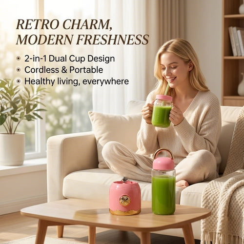 🥤 Retro Juicer Multi-Piece Set | 60% OFF Today ✨