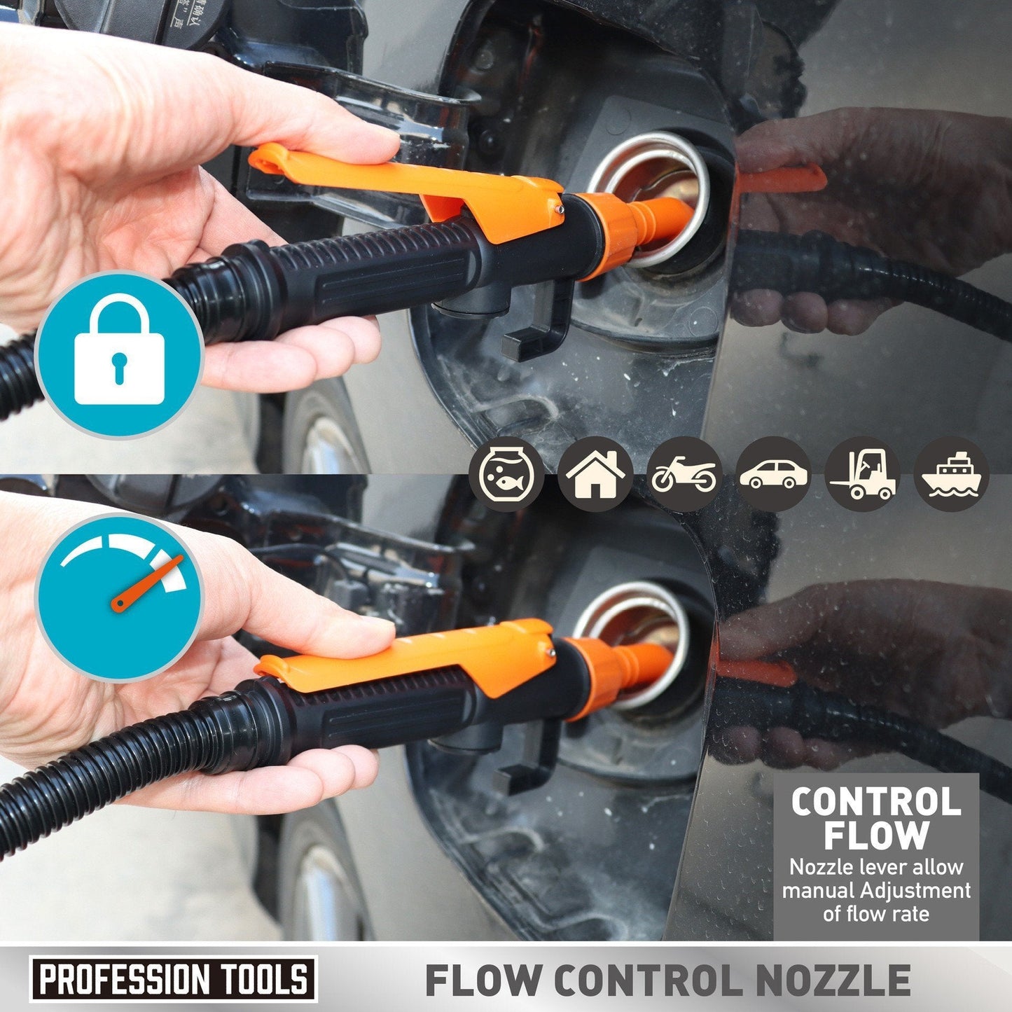 ✨#1 Best Seller🛡️Automobile Fuel Transfer Pump🚗⛽Fast & Easy Fuel Transfer