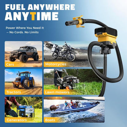 ✨#1 Best Seller🛡️Automobile Fuel Transfer Pump🚗⛽Fast & Easy Fuel Transfer