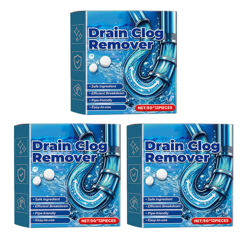 🏆 40K+ SOLD! ✨ Fish-Shaped Quick-Dissolving Drain Clog Remover | Fast & Easy Fix 💧 | 50% OFF Today Only