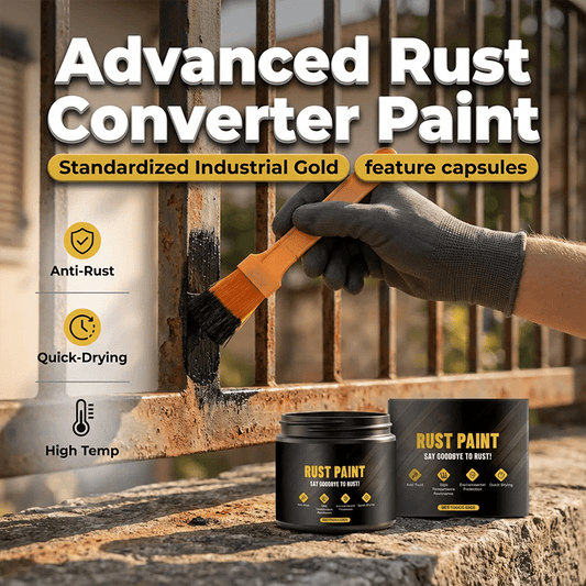 🔥Last Day 70% OFF-Water-Based Metallic Paint Rust Converter