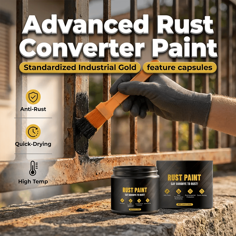 ⏰Last Day 70% OFF-Water-Based Metallic Paint Rust Converter