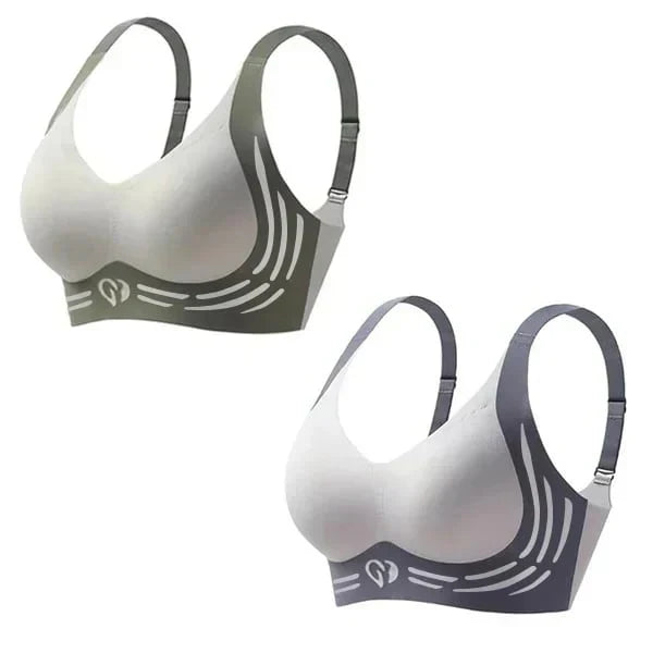 🎁Super Gather Bra | Wireless Push-up Bra👍No More Sagging Breasts