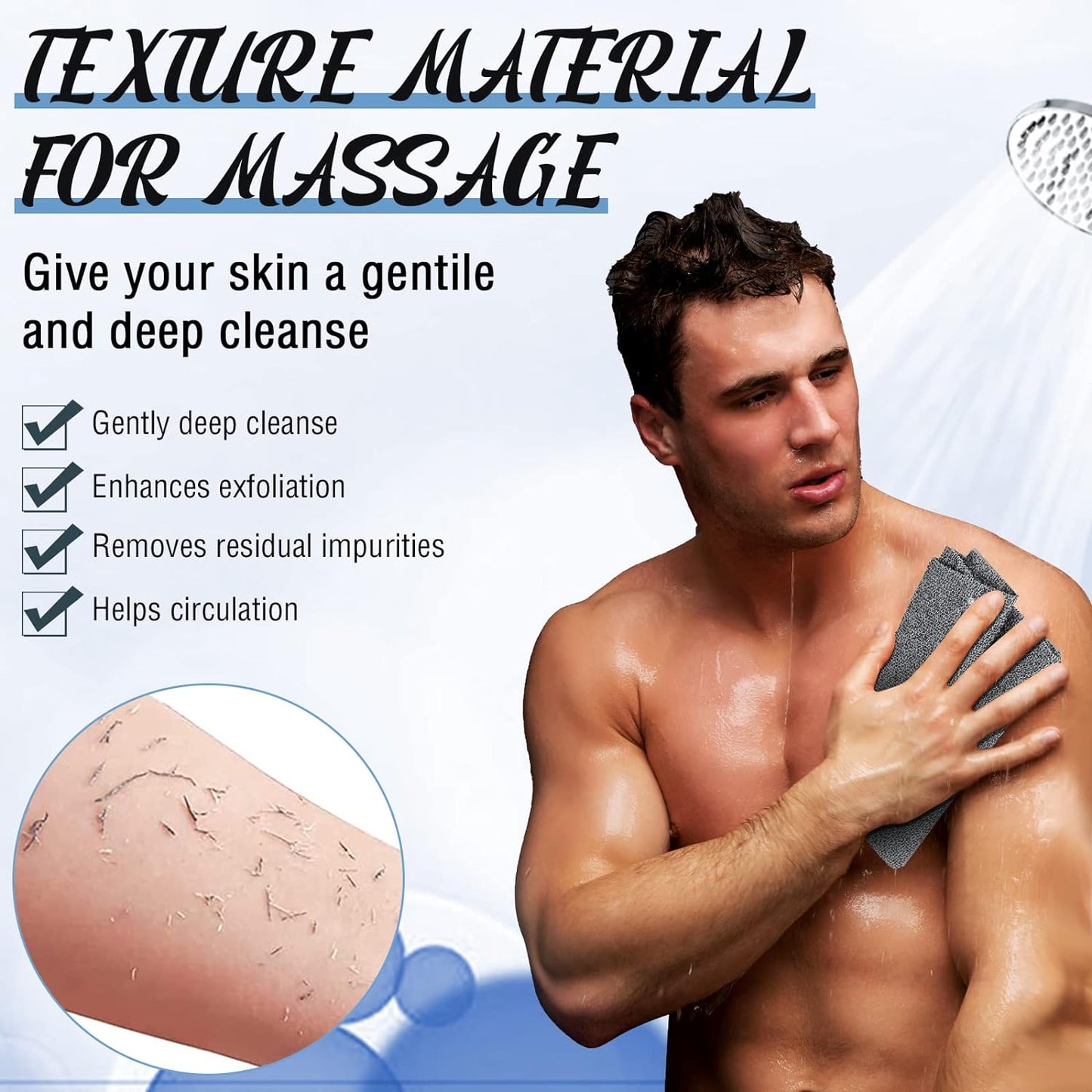 【Flash Sale】Extended Exfoliating Back Scrubber with Handles🔥