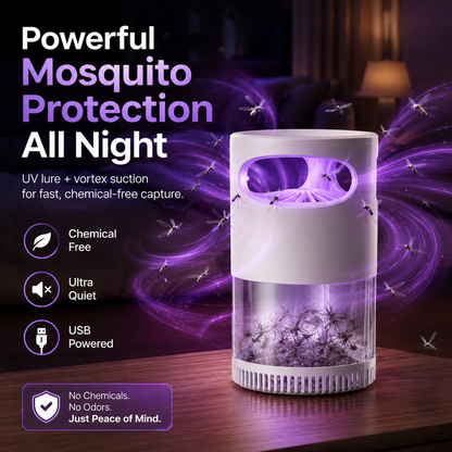 🦟🔥LAST DAY SALE 49% OFF-UV Mosquito Killer Lamp – quiet, USB, chemical-free. 50K+ sold! 🔇🌙