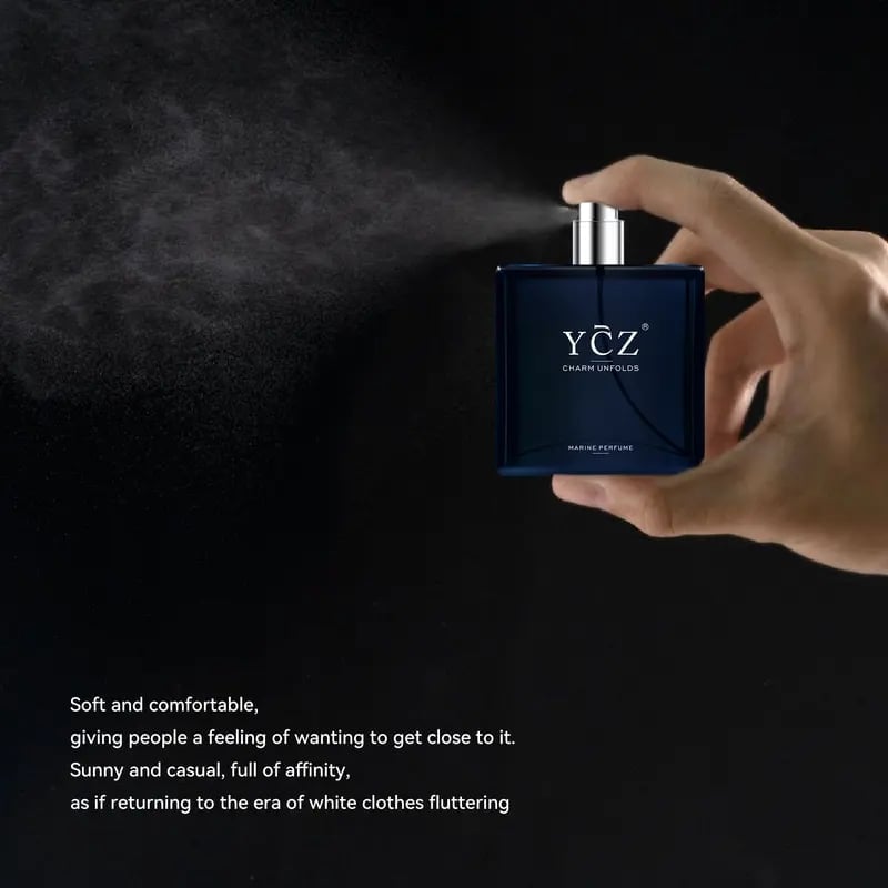 🌊Midnight Marine Eau De Parfum - Unisex Ocean Freshness | Premium Aromatic Woody Scent for Him & Her | Capturing the Coastal Breeze in Every Spray
