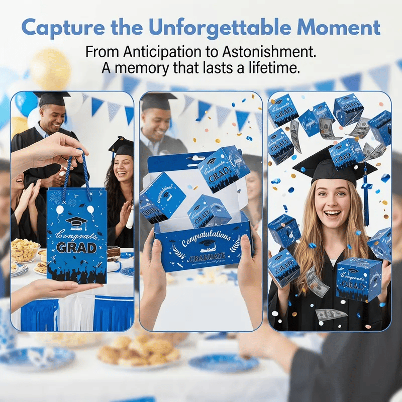 🎓 Make Their 2026 Graduation Unforgettable – The Ultimate Surprise Pop-Up Gift Box! 🎓