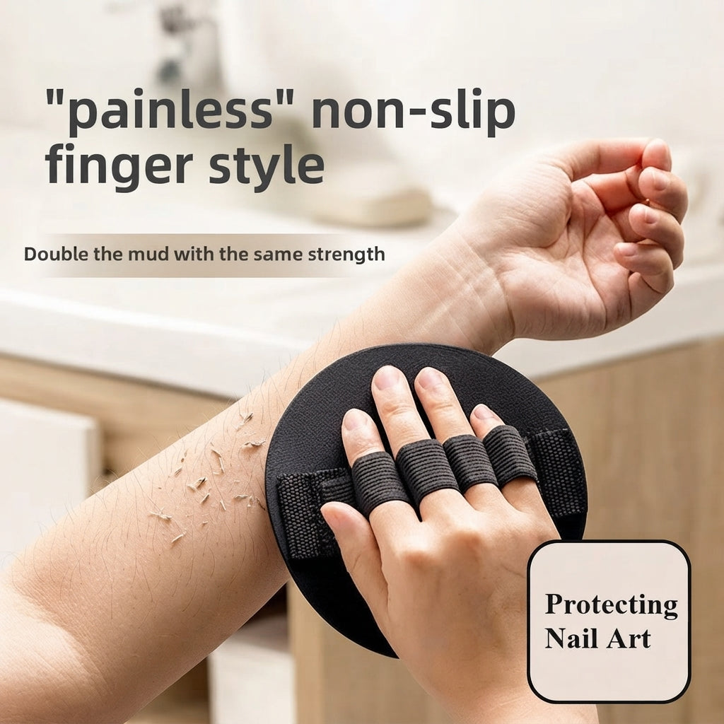 Soft Rubber Shower Scrubber for Efficient Cleansing Body🚿