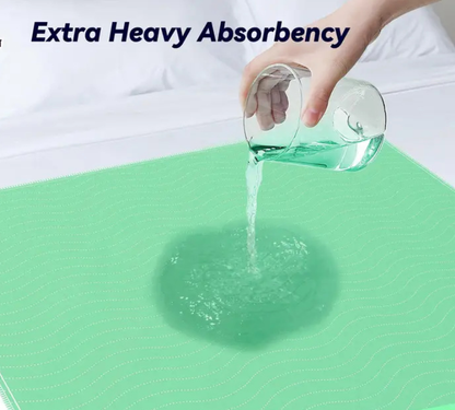 💧🛡️Reusable Heavy Absorbency Bed Pads | Waterproof Leakproof Underpad for Kids, Adults & Pets